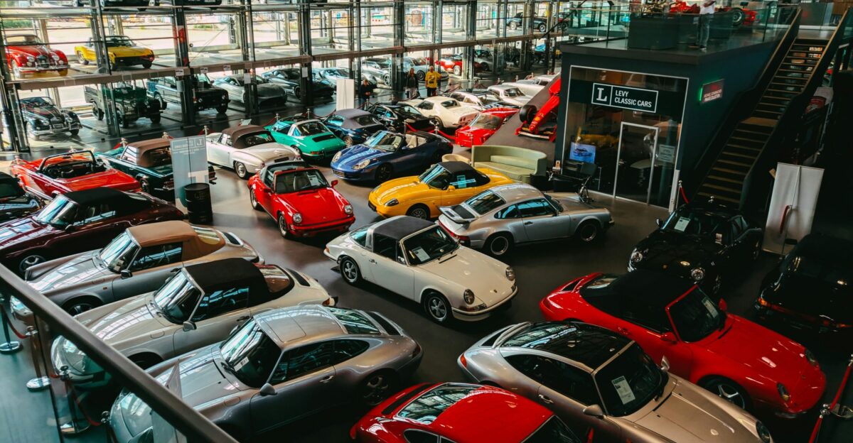 cars parked in front of building during daytime